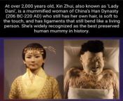 The best preserved human mummy in history. FYI... She looks nothing like the original! from original xxxphotos