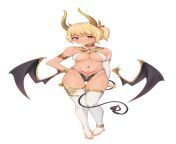 Maybe if I&#39;m lewd enough I&#39;ll get to be a cute succubus in my next life~ from lewd succubus in halloween day