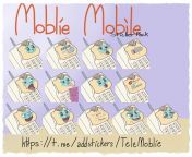New Moblie Sticker Pack! Get yours today! from moblie 电竞投注1237ky com vcz