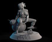 Rey 3D print https://www.patreon.com/Messias_Scrap from www snnuyentai shotacon 3d