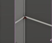 The red pieces are the pvc pole braces. If anyone that has a tent has the issue of the walls being pulled in, this is the solution. Figured I&#39;d build up a cad to give you a better idea. from surat issue mov