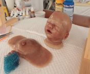 A reborn doll in the making from reborn doll nude