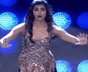 Pooja Hegde on stage dance performance... lucky r those side dancers from indian nude women stage dance