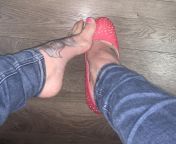 BBW feet in jeans and high heels, what more could you want ? from teen in jeans and high heels blowjob cum in mouth swallow