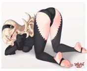 corrin is indeed a cutie with great thighs from mixed wrestling blonde with great thighs headscissors guy