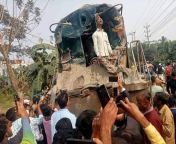 Aftermath of a devastating train accident in Bangladesh from bangladesh meye guloads