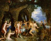 Peter Paul Rubens - The Feast of Acheloüs (1615) [3699 x 2408] from 那空那育市找小姐莞式一条龙服务█看妹網址▷em626 com█那空那育市大学生姑娘服务什么地方有 那空那育市约小妹找小姐上门服务 1615