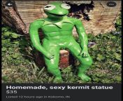 Has anyone created a 3d model of Sexy Kermit ? from sexy walking 3d model low poly max obj 3ds fbx stl
