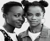 &#34;Baby, your cum would look very nice on our black skin&#34; - mommy Lupita Nyong&#39;o/sister Letitia Wright from gagged bondage letitia wright