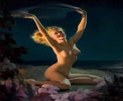 Gil-Elvgren (1947) Gay nymph from college gil
