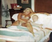 Anna Nicole Smith with her husband J. Howard Marshall, 1995. from dr nicole arcy with stallion