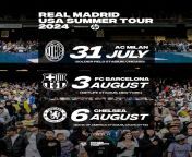 Real Madrid USA Summer Tour 2024 from real madrid roma messi