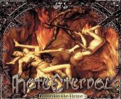 21 YEARS AGO TODAY HATE ETERNAL RELEASED THEIR DEBUT STUDIO ALBUM &#39;CONQUERING THE THRONE&#39;. Did you know? Album cover is from the right portion (Hell) of Hans Memling&#39;s painting The Last Judgment. Drummer Tim Yeung made his recording debut on t from yeung lovars vil
