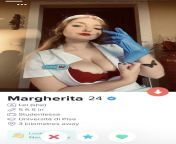 Margherita sexy nurse with big boobs and gloves from sexy nurse with doctor romance