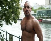 Aesthetic Male Model [35] Posing in Underwear in the streets of Paris from cute german model cg posing 008