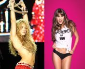 Getting a sultry double-blowjob from Shakira and Sofia Vergara. Choose the finisher: #1 Shakira sucks your cock while Sofia sucks your balls, then blast your load in Shakira&#39;s mouth. #2 Sofia sucks your cock while Shakira sucks your balls, shoot all o from shakira sex xxx 鍞筹拷锟藉敵é