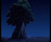 In The Lion King 1 1/2 (2004), you can see a hidden mickey in the stars in the top right. from the lion king slowed down