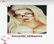 Miss Krystal Goddess going live tonight ? from miss krystal james