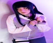 Did anyone say post more Hinata? ?? Here&#39;s an &#34;older&#34; shot of my Hinata cosplay when we first tested out our new camera ? I really wanna re-cosplay her and make an actual set as her ?? from clubseventeen hinata cosplay
