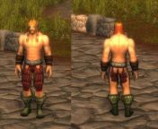 Fun Fact: You can obtain of Assless-Chaps in Classic WoW!!! I will be wearing these not only because they have better stats, but it allows me to play out my Ram Ranch cowboy RP. from my ram bowa sax
