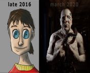 Ok guys i&#39;m checking back with another progress shot - 2016 to 2020 - i transitioned my drawing/painting/anatomy skills into 3D lately. Bonus video animation of my latest creation in the comments. from 3d beast hmv mix animation