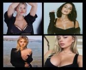 Rank the celebs based on who you thinks 1) most fun-most boring in bed 2) hardest-easiest to make cum 3) likes rough sex most-least 4) Whod make the filthiest-boring sex tape 5) best-worst head 6) most sub-most dom (Lena Gercke, Lena Meyer-Landrut, Leni from best worst petey wheatstraw
