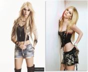 [Taylor Momsen] vs [Avril Lavigne]. Pick one of these singers to fuck. Pick one of them to suck you off. from jany lavigne