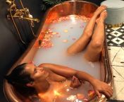Padma Lakshmi taking a bath! from lakshmi menon real bath room photos