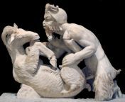 One of Naples&#39;s most prized artworks a statue of Pan having sex with a goat (x-post from r/wtf) from pan jibe sex x