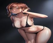 I Drew nobara kugisaki in skimpy bikini. i hope you like it! from bollywood sonakshi sinha sex bomb in skimpy bikini getting mounted