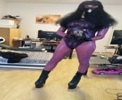 Latex loving shemale. Video producer from 3gp size shemale video