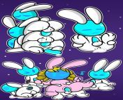 Space Bunnies Male, Space Bunny Woman. (Minty Tempest) [Warioware and Rhythm Heaven] from ta777【ta777 space】ta777【ta777 space】w6q