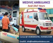 Low-Cost ICU Ambulance Service in Patna by Medivic Ambulance from patna roman