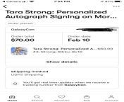 Just bought a Tara Strong Rikku Final Fantasy X-2 autograph from GalaxyCon I love playing FFX and FFX-2 and I love Rikku and Tara is one of my fav voice actors ever from tara tainton cude