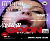 Fresh off the press: Launched the Goon Magazine (goonmagazine.com) from magazine fashion com