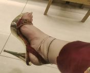Desi erum in heels from pure rajasthane desi marwa