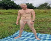 Blonde guy nudist picnic ?? from outdoor family nudist picnic