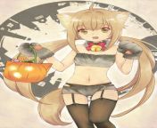Late Halloween Fox [Konohana Kitan] from kitan kifeeta nudr