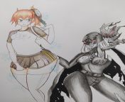 [For hire] Hi everyone, I am a traditional drawer and open commission to draw fanarts from different characters of anime, video games, or movies and tv show series. Come on, hire my skill. ? from tv show games