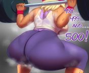 Carol from &#34;OK K.O.!&#34; lifting weights. (N-Kosi) from wwwx kosi sonavideos com