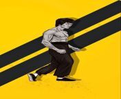 Bruce Lee wallpaper (sfw) from bruce lee video