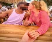 I like to show off in the company of my lover, while the cuckold follows us and pays the bills for the places we go to. Serving us the way he does makes me feel so much more superior. from milf cuckold gang