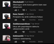 Türk pornosu altına gelen yorumlar part 1 from türk trimax pornosu