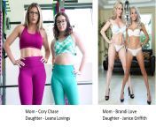Mom Daughter Duo Tag Team - Which mom daughter team would dominate the other and how.? from old mom daughter xxx