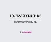 Lovense released a sex machine :333 and it&#39;s selling for half the price for the next 3 days! Check the link in the comments to get yours! from sex japan yangom and sosano sodai s