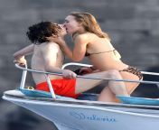 Lily Rose Depp and Timothe Chalamet from rose martin winnipeg lesbo