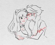 Pride month 01 for u/Laila moonlight Katherine and Jackie! Thank Yorubas for the lovely couples, Ill try to make as many as I can, at least sketches like this one from yoruba scoundry leaked