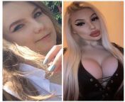 if you woke up one day as a woman would you rather be an already hot woman, be an ugly woman and turn yourself into a hot woman, or just be an ugly woman? id rather start ugly and work my way to bimbo fuck doll perfection from hot woman boy