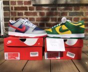 [WTS] Nike Dunk Low Samba Size 10 DS &#36;260 and Nike Dunk Low Brazil Size 10 DS &#36;360 from cewek 10 bugil