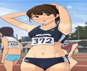 (M4A)looking for a dom tom boy sister. She just finished running a race she won. So as i go congratulate her she forces me to fuck her under the bleachers from boy sister kiss